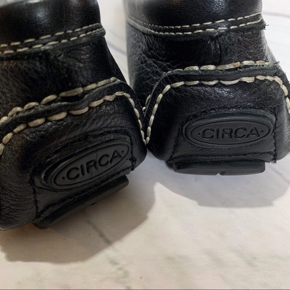 CIRCA JOAN & DAVID Black Leather Loafer - Picture 7 of 8